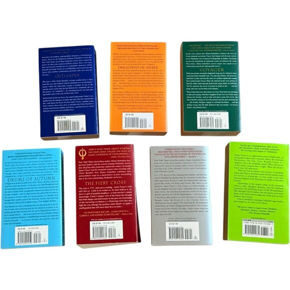 Outlander Series Diana Gabaldon Bundle of 7 Paperback Fiction Book Bundle. - Picture 4 of 8